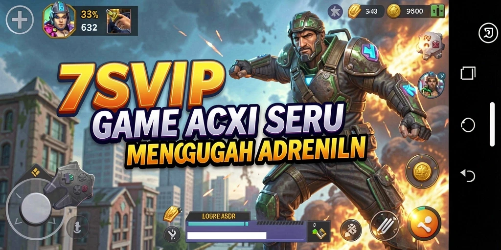 Tampilan gameplay seru dan menegangkan dari 7SVIP.