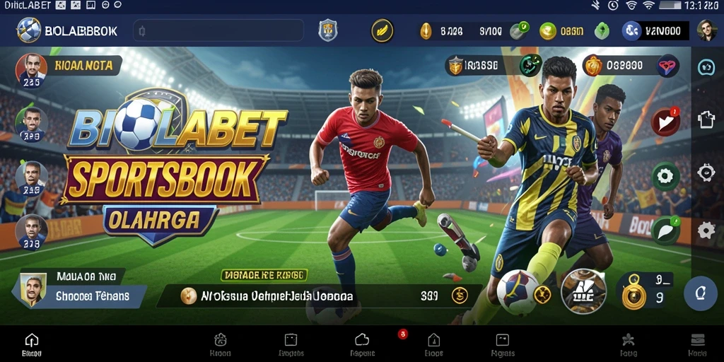 Tampilan utama BIOLABET yang menarik untuk taruhan olahraga.
