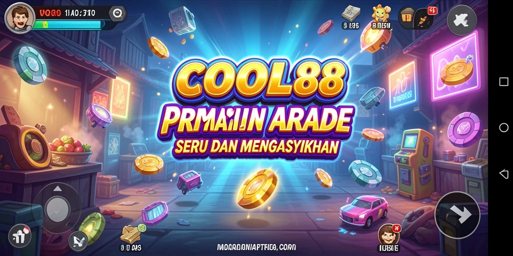 Screenshot utama COCOL88 yang menunjukkan gameplay seru dan penuh aksi.