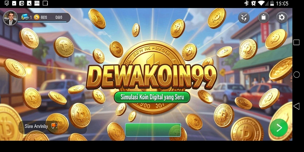 Tampilan gameplay DEWAKOIN99 yang menarik dan interaktif.