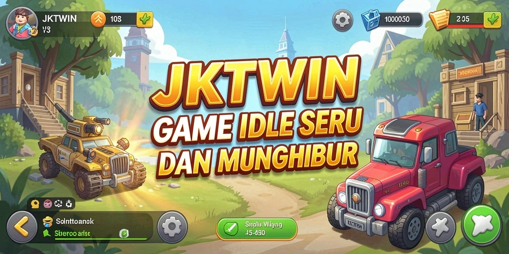 Tampilan gameplay JKTWIN yang seru dan menarik.