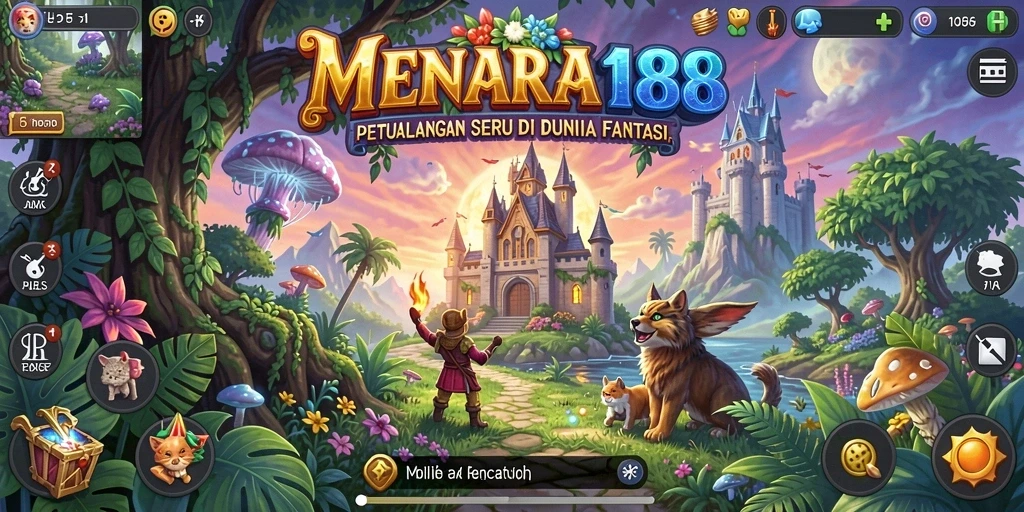Screenshot MENARA188 menampilkan gameplay yang penuh aksi dan petualangan.