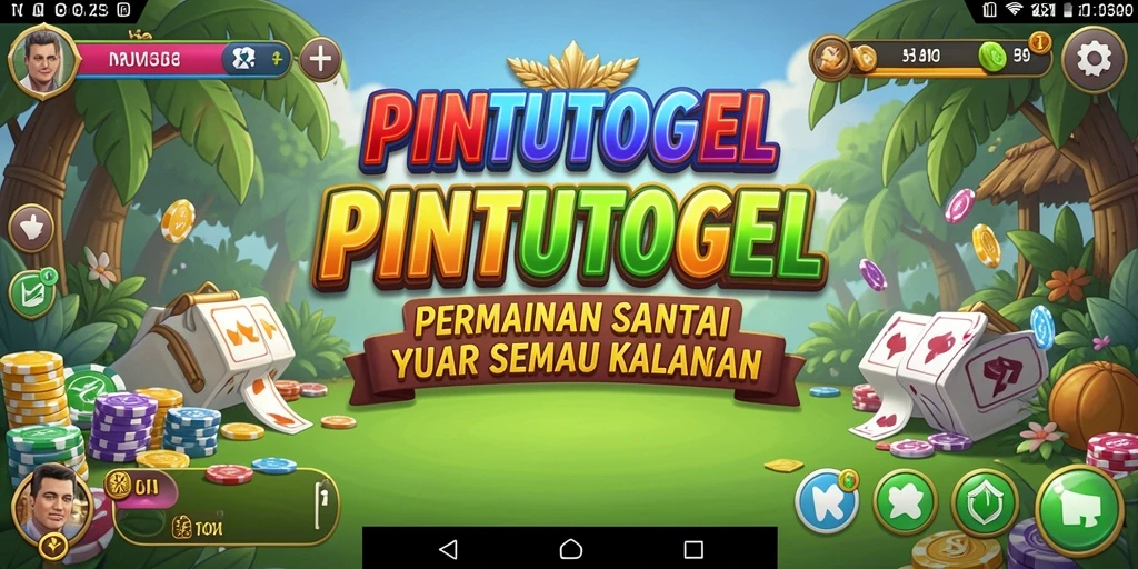 Tampilan permainan PINTUTOGEL yang menarik dan penuh warna.