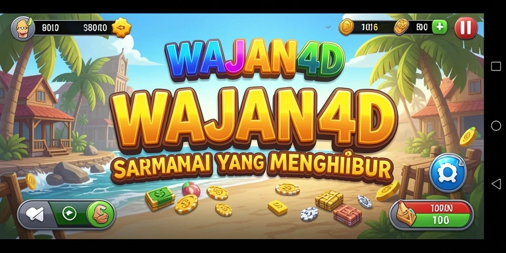 Screenshot tampilan gameplay WAJAN4D yang menghibur dan santai.
