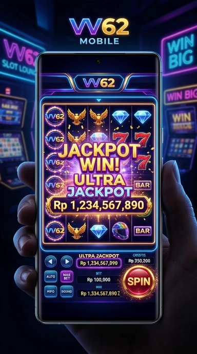 Screenshot menunjukkan katalog aplikasi populer di vv62.
